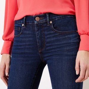 LOFT Slim Pocket Skinny Crop Jeans 26 Petite